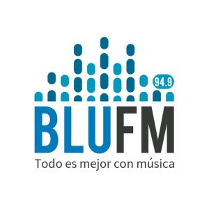 Logotipo de la emisora ​​de radio Blu FM