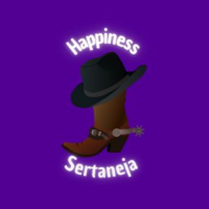 Logotipo de la emisora ​​de radio Rádio Happiness Sertaneja