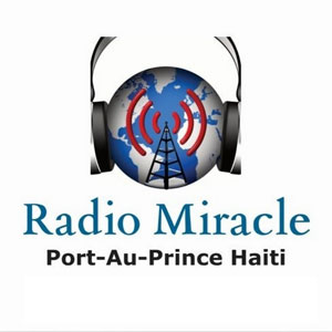 Logo de la station de radio Radio Miracle Port au Prince Haiti