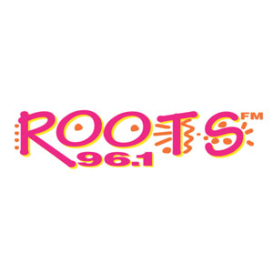 Logotipo de la emisora ​​de radio Roots 96.1 FM