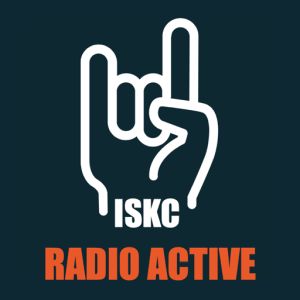 Logotipo de la emisora ​​de radio ISKC Radio Active