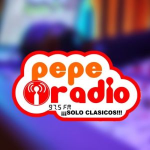 Logotipo de la emisora ​​de radio Pepe Radio 97.5 FM
