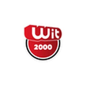 Logotipo de la emisora ​​de radio Wit FM 2000