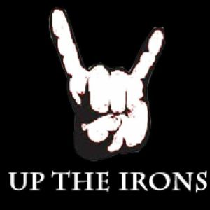 Logotipo de la emisora ​​de radio Up The Irons