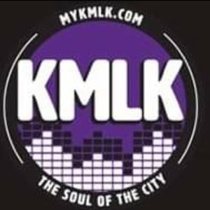 Logotipo de la emisora ​​de radio 98.7 KMLK