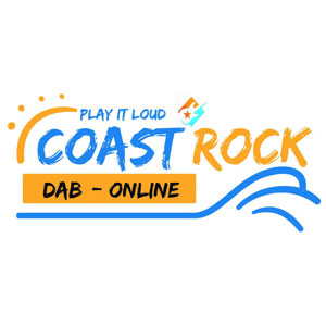 Logotipo de la emisora ​​de radio Coast FM Rock