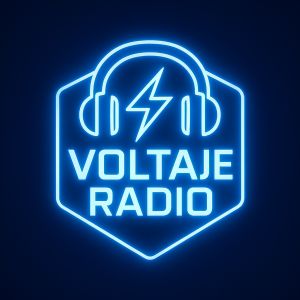 Logo of radio station Voltaje Radio