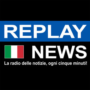 Logotipo de la emisora ​​de radio Replay News Italiano