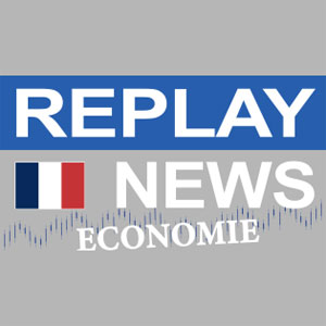 Logotipo de la emisora ​​de radio Replay News Français (Eco)