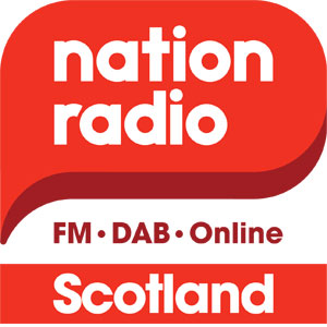Logo de la station de radio Nation Radio Scotland