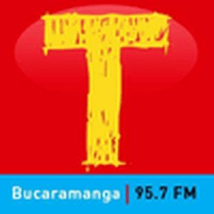 Logo of radio station Tropicana Bucaramanga 95.7 FM
