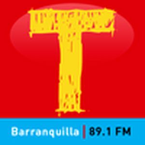 Logo of radio station Tropicana Barranquilla 89.1 FM