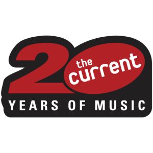 Logotipo de la emisora ​​de radio KCMP 89.3 The Current