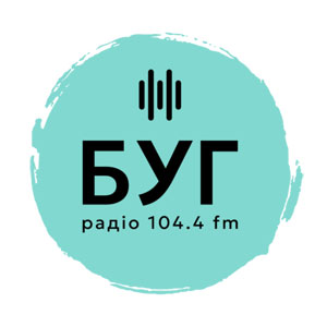 Logo de la station de radio Радіо Буг (Radio Bug)