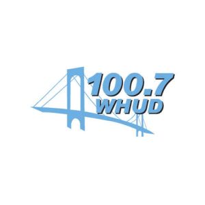 Logo of radio station 100.7 WHUD