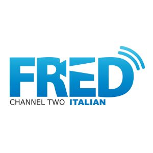 Logotipo de la emisora ​​de radio FRED Film Radio - Italiano