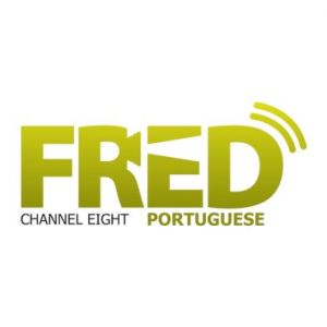 Logotipo de la emisora ​​de radio FRED Film Radio - Português