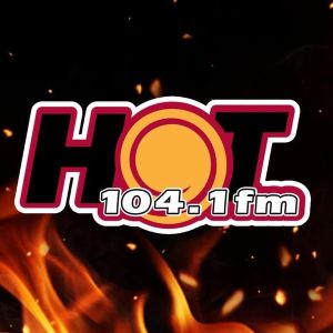 Logo de la station de radio Hot 104.1 FM
