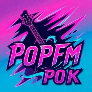 Logo de la station de radio POPFM Рок (POPFM Rock)