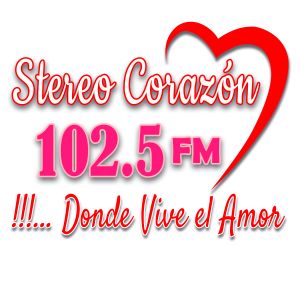 Logo of radio station Radio Stereo Corazón