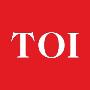 Logotipo de la emisora ​​de radio Times of India - TOI