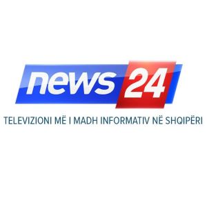 Logotipo de la emisora ​​de radio News24 Albania