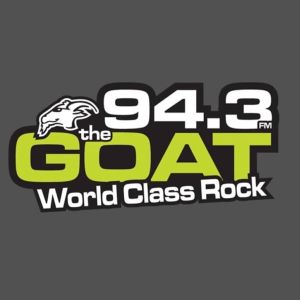 Logotipo de la emisora ​​de radio 94.3 The Goat