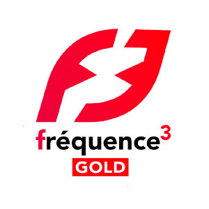 Logotipo de la emisora ​​de radio Fréquence 3 Gold