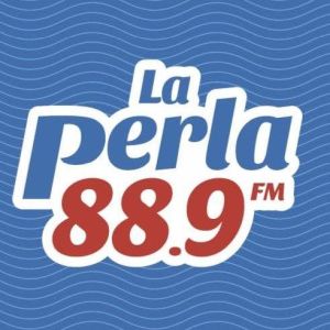 Logotipo de la emisora ​​de radio La Perla 88.9 FM