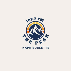 Logo of radio station 102.7 The Peak