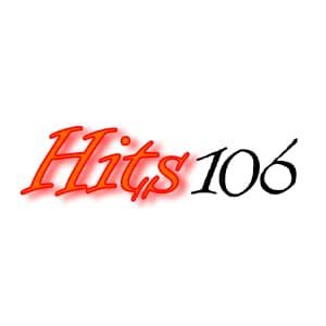 Logotipo de la emisora ​​de radio KLMI Hits 106.1 FM