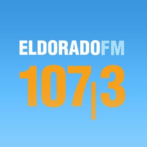 Logotipo de la emisora ​​de radio Rádio Eldorado FM 107.3 
