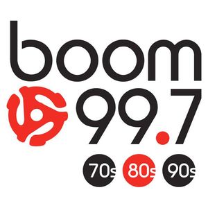 Logo of radio station Boom 99.7