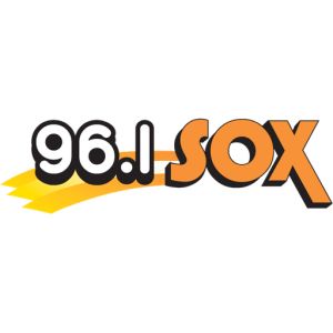 Logo of radio station 96.1 SOX