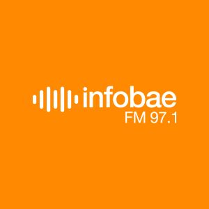 Logo de la station de radio Infobae FM 97.1