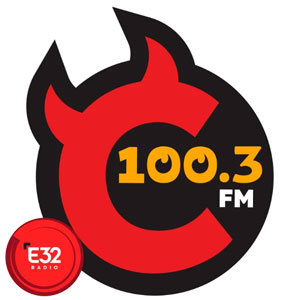 Logotipo de la emisora ​​de radio La Calurosa 100.3 FM