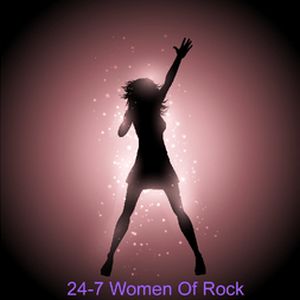 Logo of radio station 24/7 The Women Of Rock