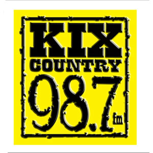 Logo de la station de radio Kix Country 98.7