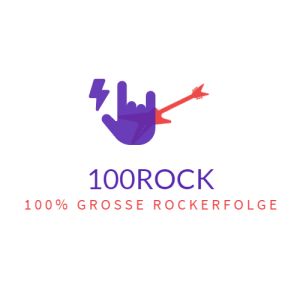 Logo de la station de radio 100 Rock