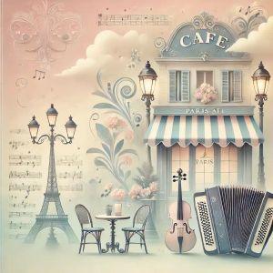 Logotipo de la emisora ​​de radio HearMe - Paris Cafe