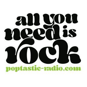 Logotipo de la emisora ​​de radio Poptastic Radio
