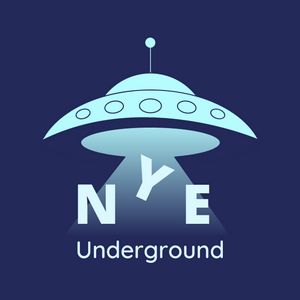 Logotipo de la emisora ​​de radio NYE Underground
