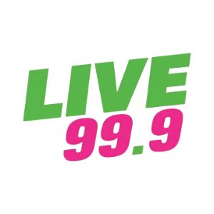 Logo of radio station Live 99.9
