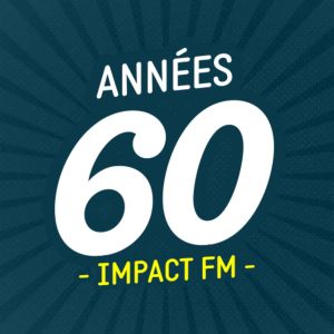 Logotipo de la emisora ​​de radio Impact FM - Années 60