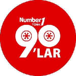 Logo de la station de radio Number1 Turkish 90s