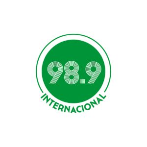 Logotipo de la emisora ​​de radio 98.9 Internacional