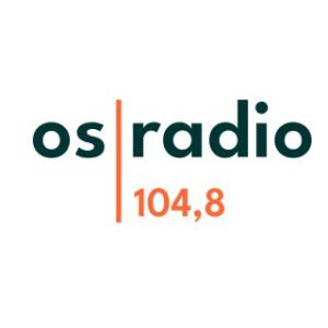Logotipo de la emisora ​​de radio OS-Radio 104,8