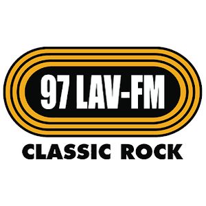 Logo of radio station 97 LAV-FM