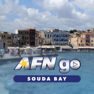 Logo de la station de radio AFN Go Souda Bay