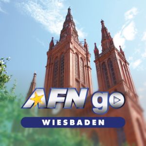 Logotipo de la emisora ​​de radio AFN Go Wiesbaden